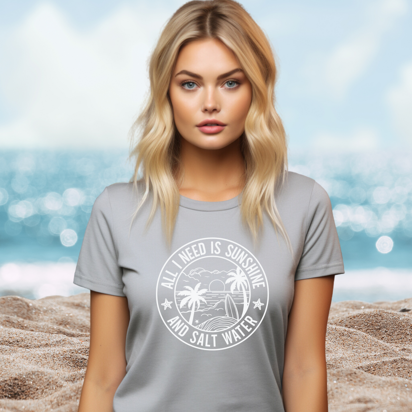 Sunshine And Salt Water T-Shirt