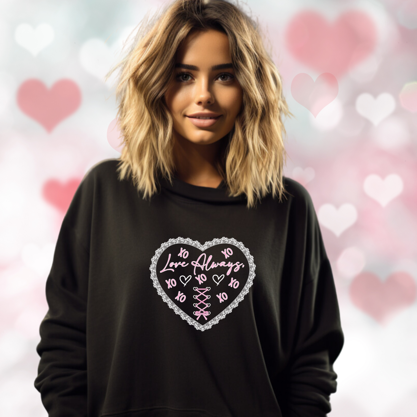 Love Always, XoXo Crewneck Sweatshirt