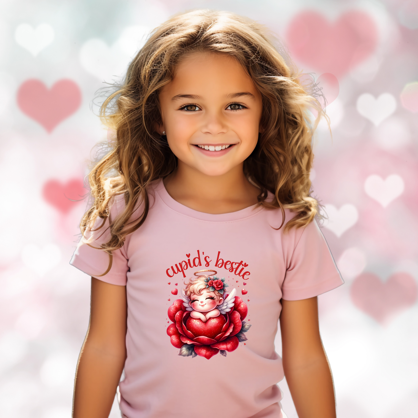 Cupid’s Bestie Kid’s T-Shirt