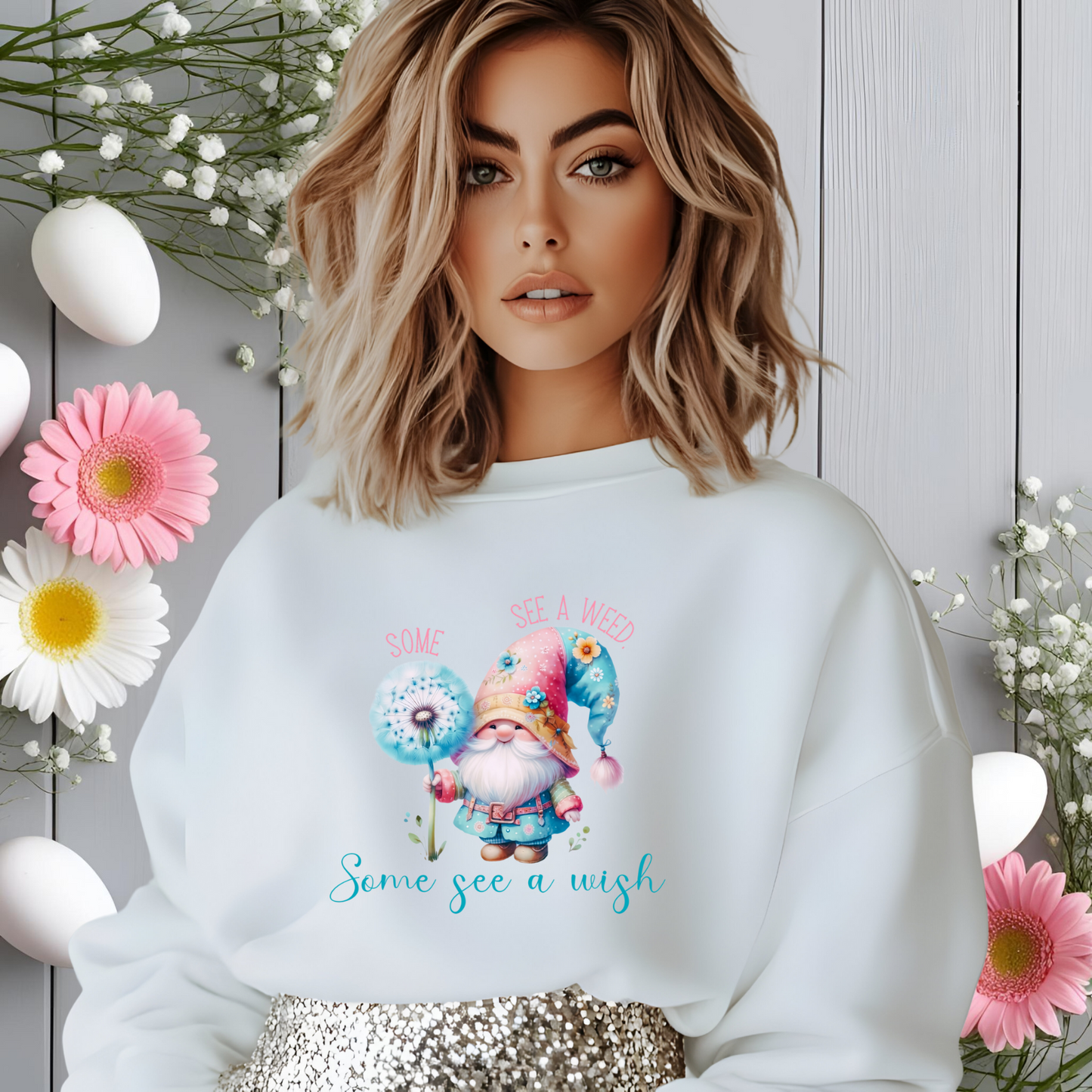 Some See A Wish Crewneck Sweatshirt