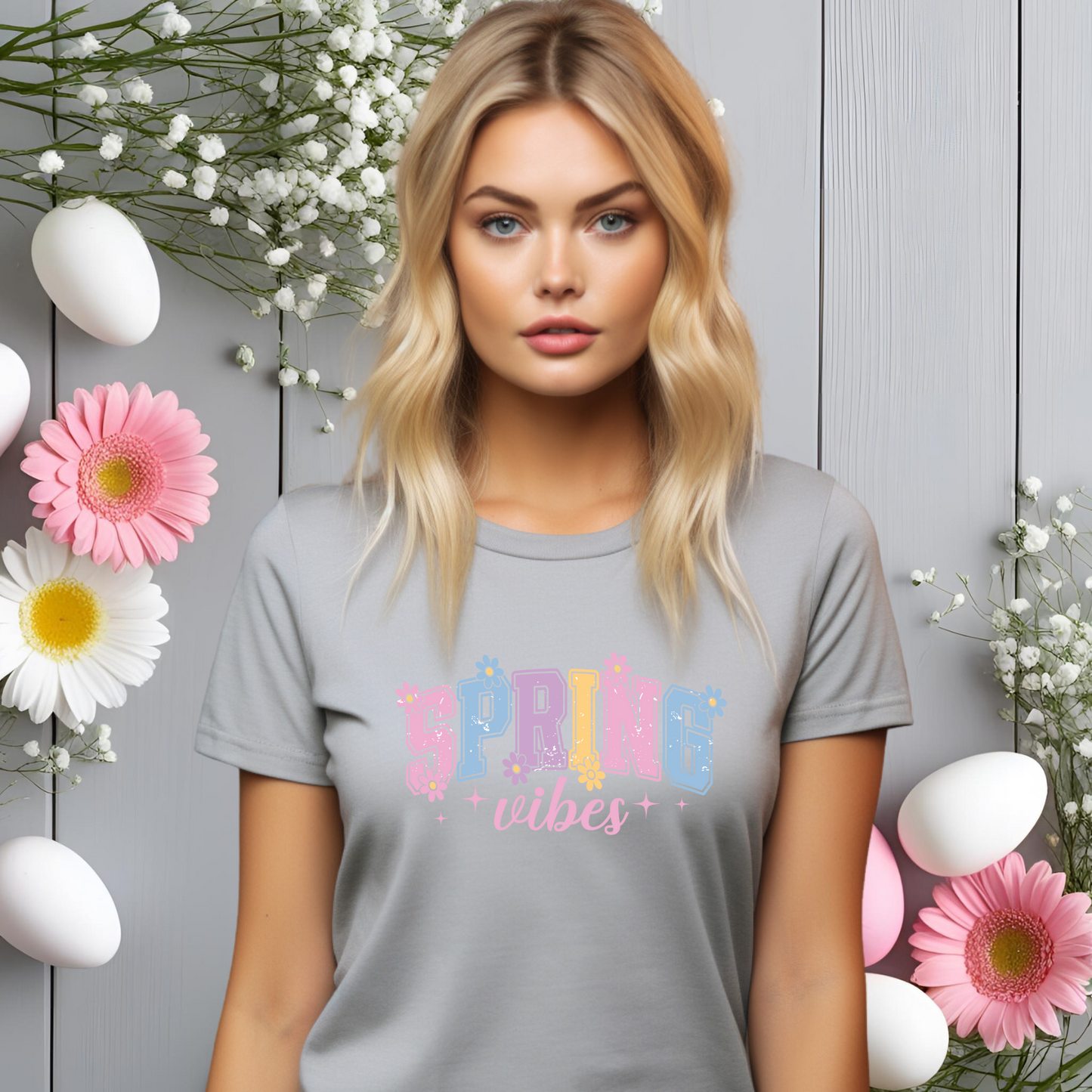 Varsity Spring Vibes T-Shirt