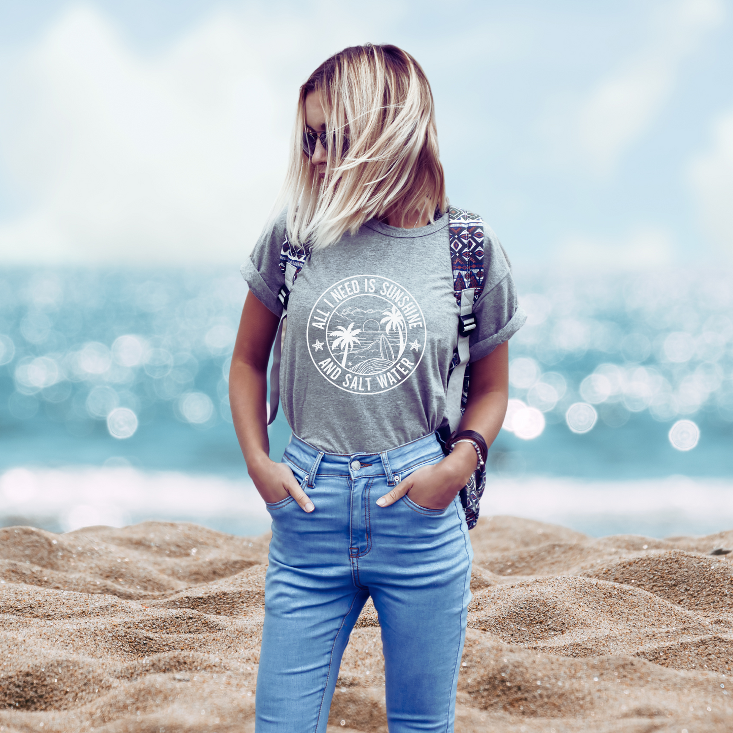 Sunshine And Salt Water T-Shirt