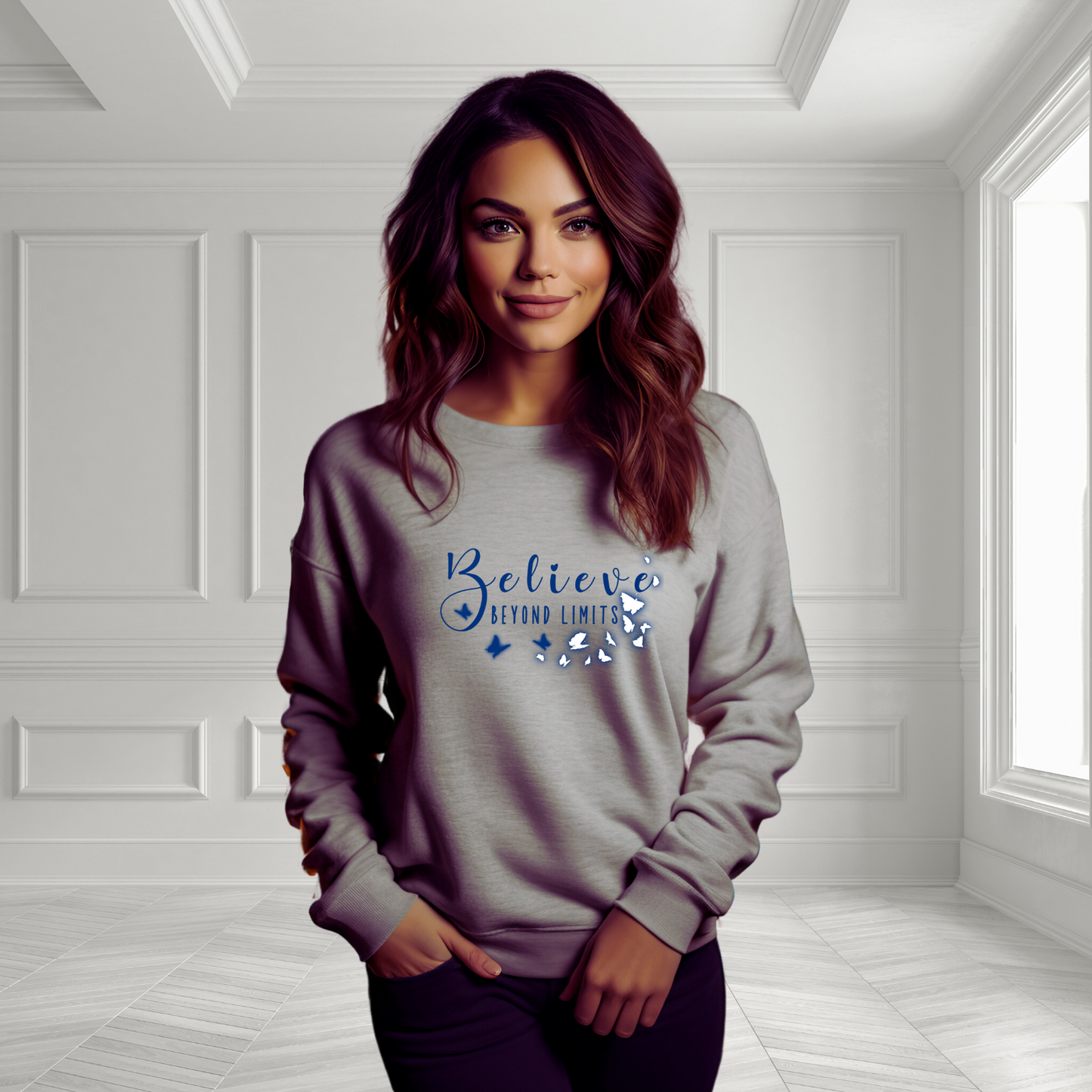 Believe Beyond Limits Crewneck Sweatshirt