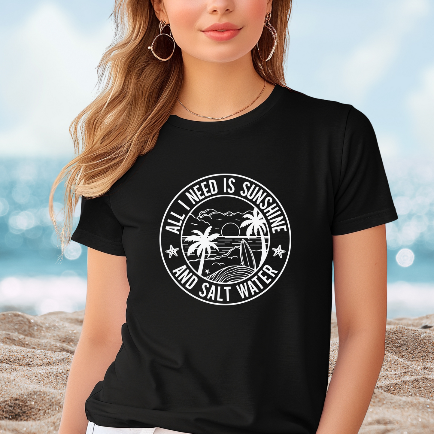 Sunshine And Salt Water T-Shirt