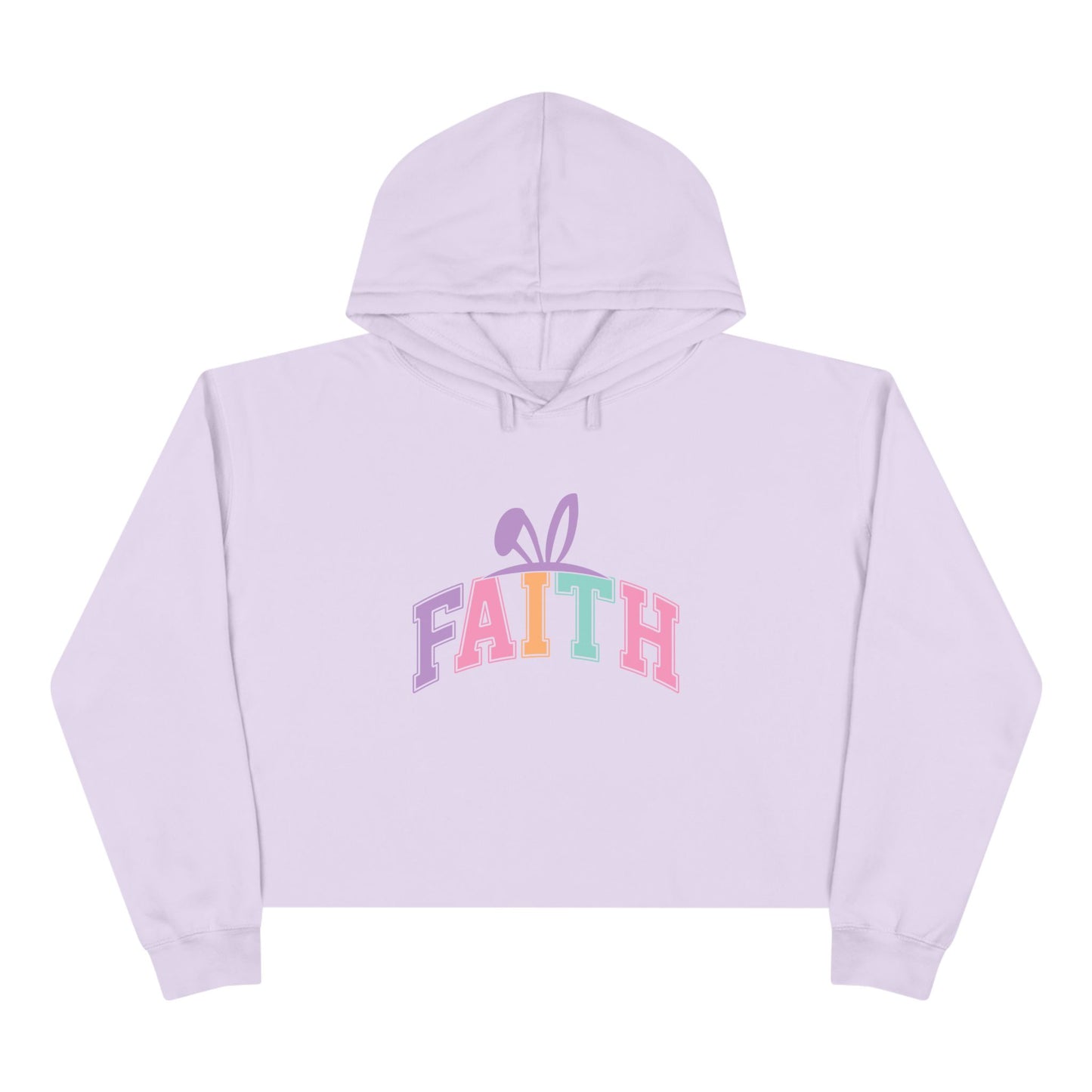 Easter Faith Crop Hoodie