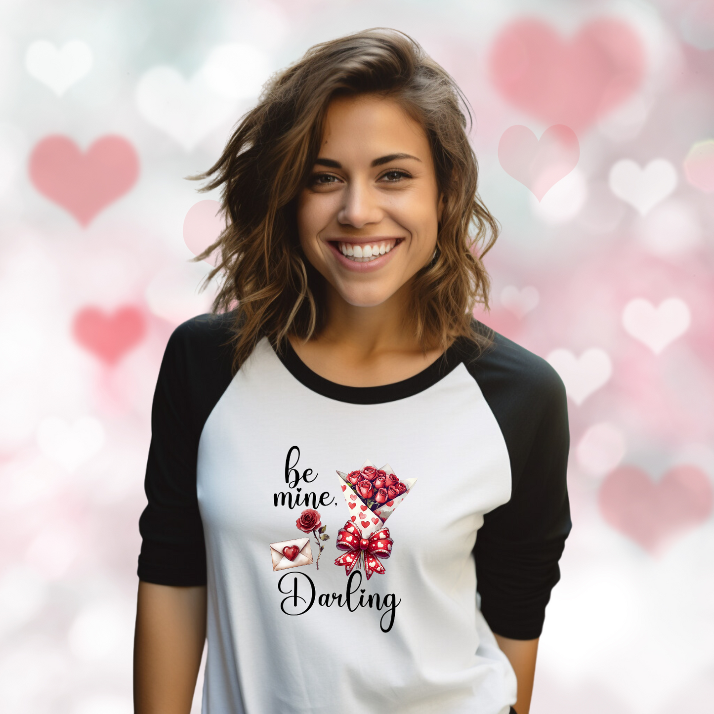 Be Mine, Darling Baseball Tee