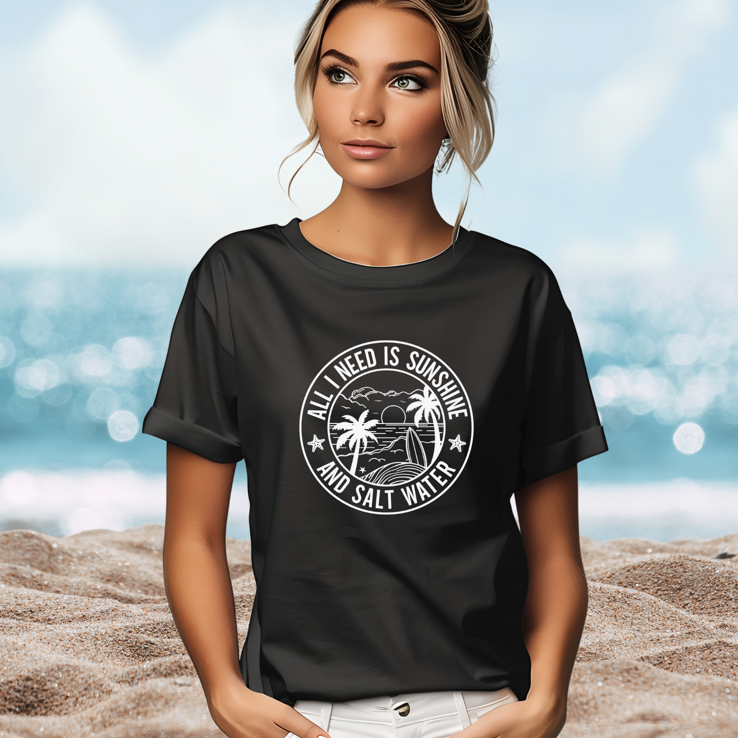 Sunshine And Salt Water T-Shirt