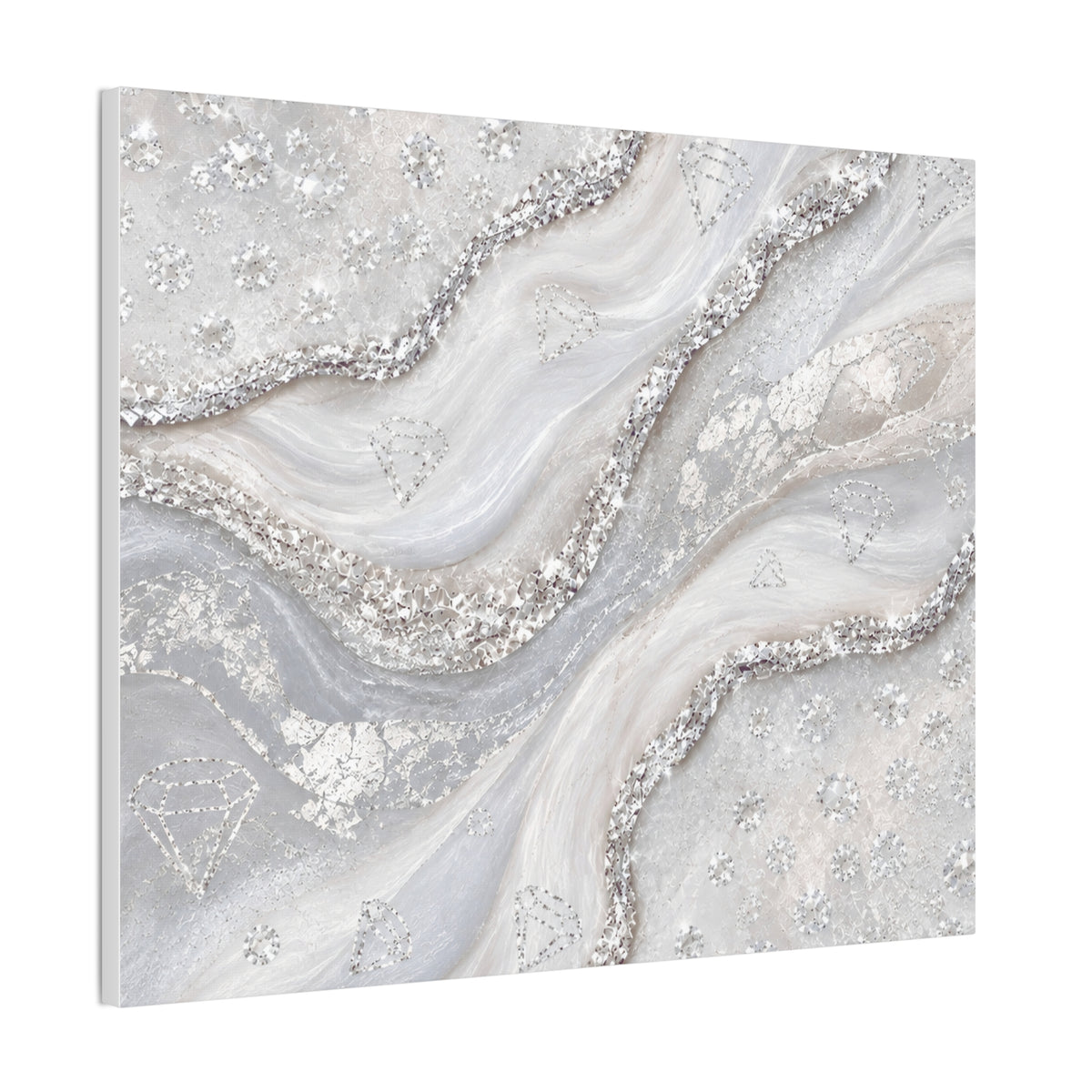 Diamonds Within Canvas Wall Art