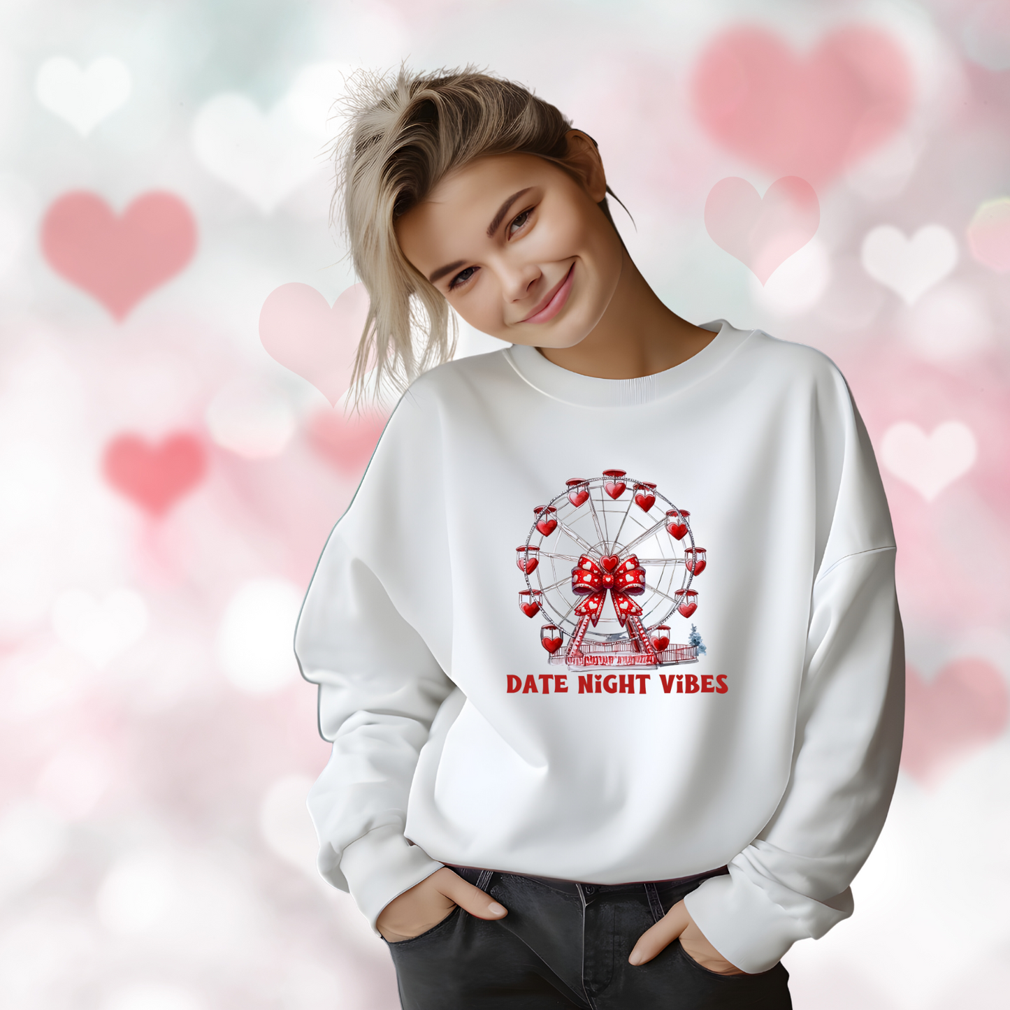 Date Night Vibes Crewneck Sweatshirt