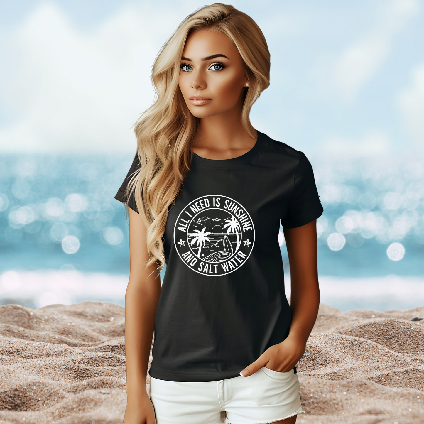 Sunshine And Salt Water T-Shirt