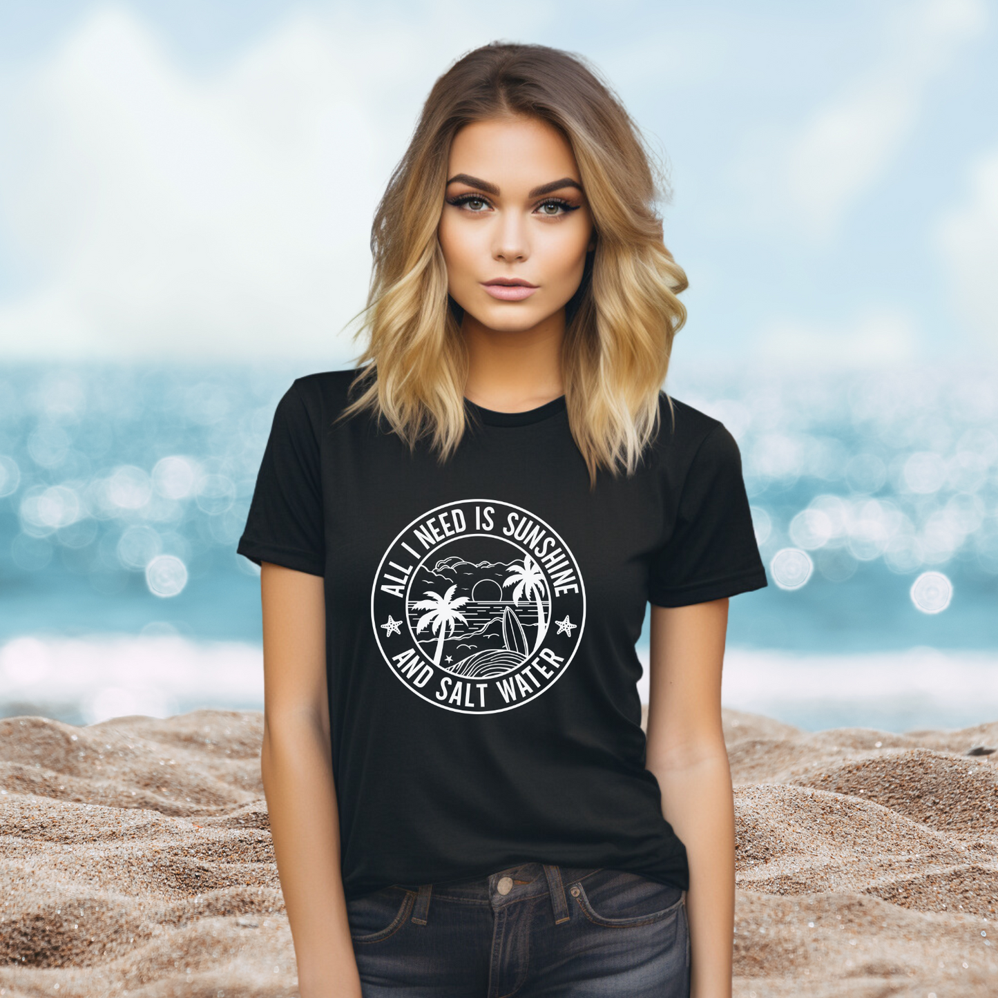 Sunshine And Salt Water T-Shirt