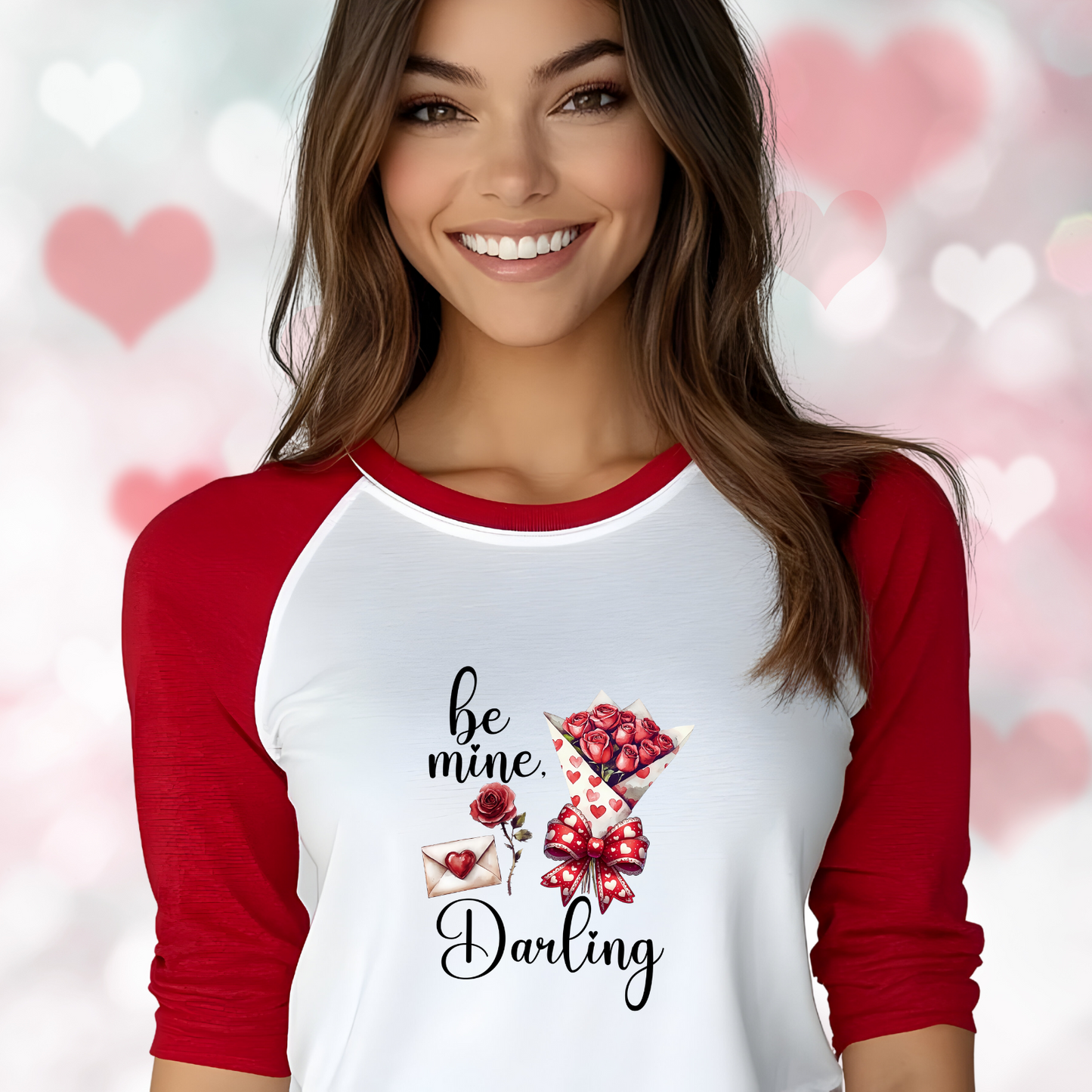 Be Mine, Darling Baseball Tee