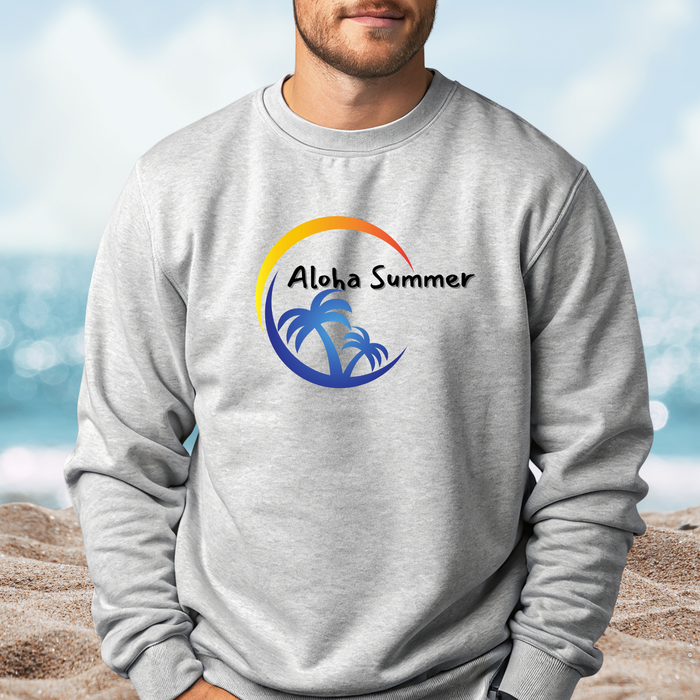 Aloha Summer Crewneck Sweatshirt