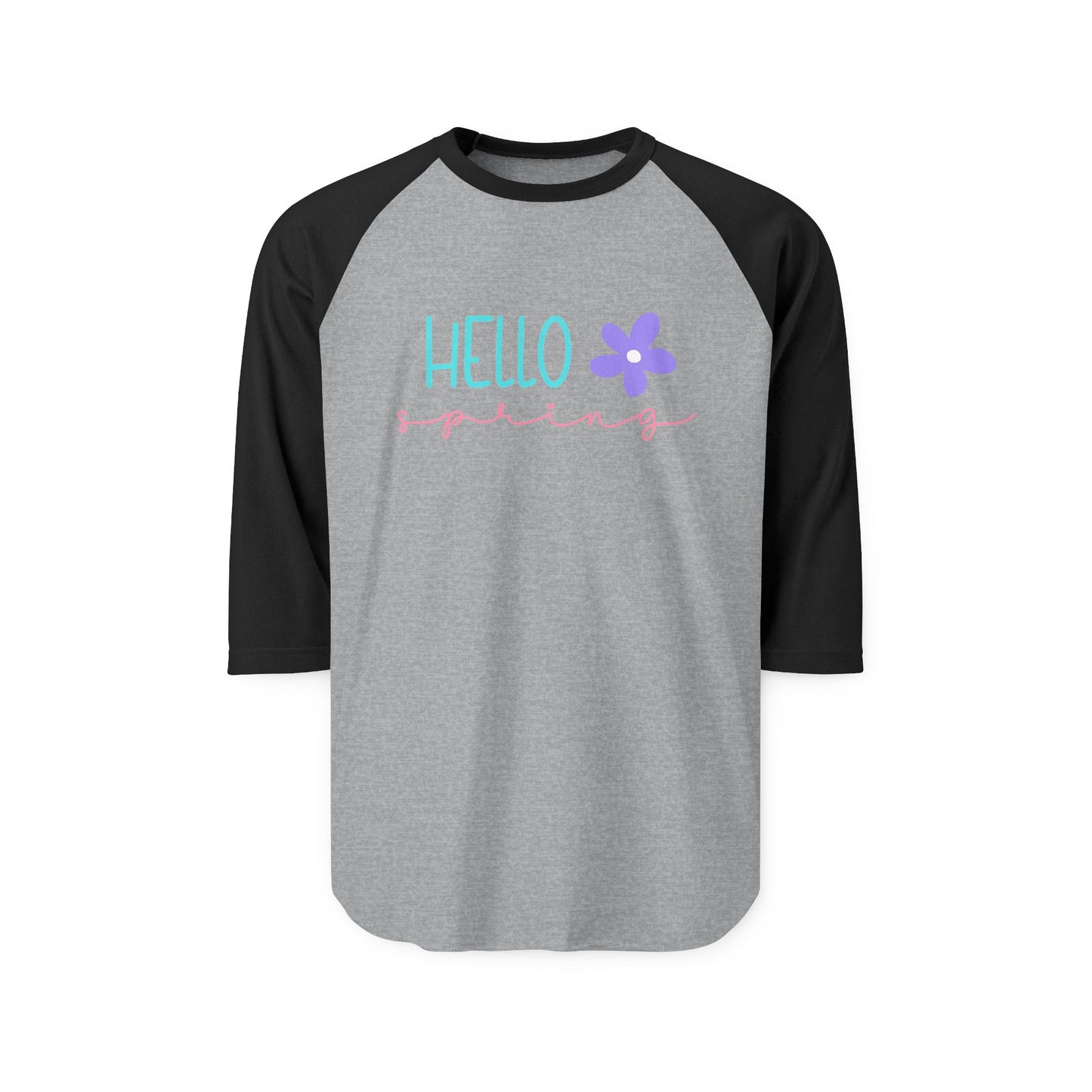 Hello Spring Baseball Tee