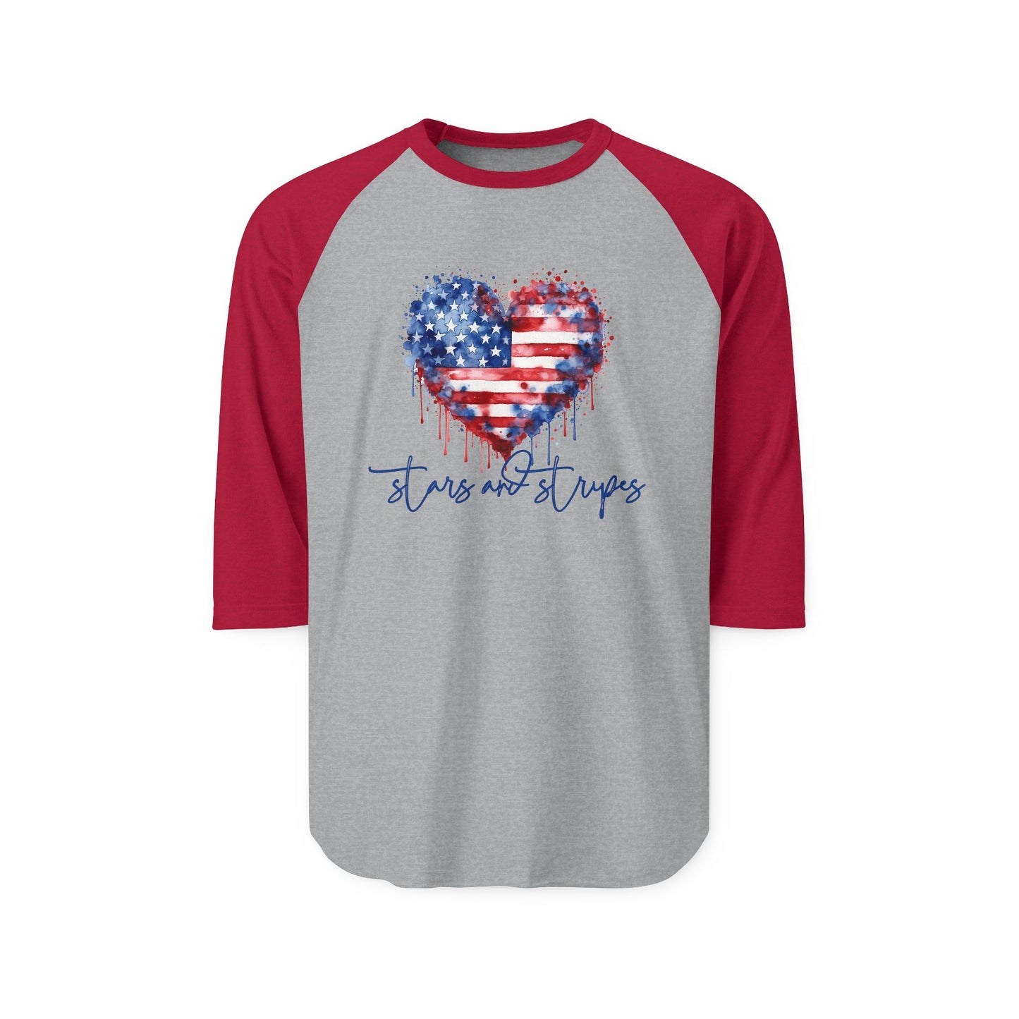 Stars and Stripes Baseball Tee