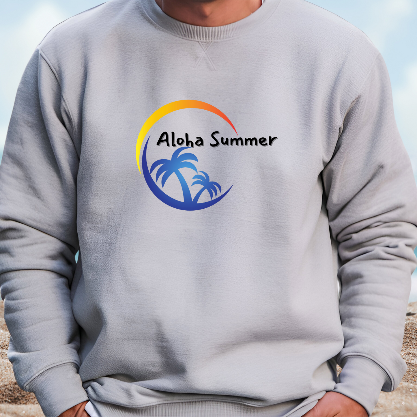 Aloha Summer Crewneck Sweatshirt
