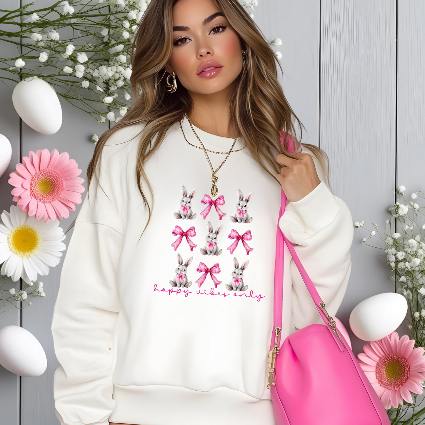 Hoppy Vibes Only Crewneck Sweatshirt