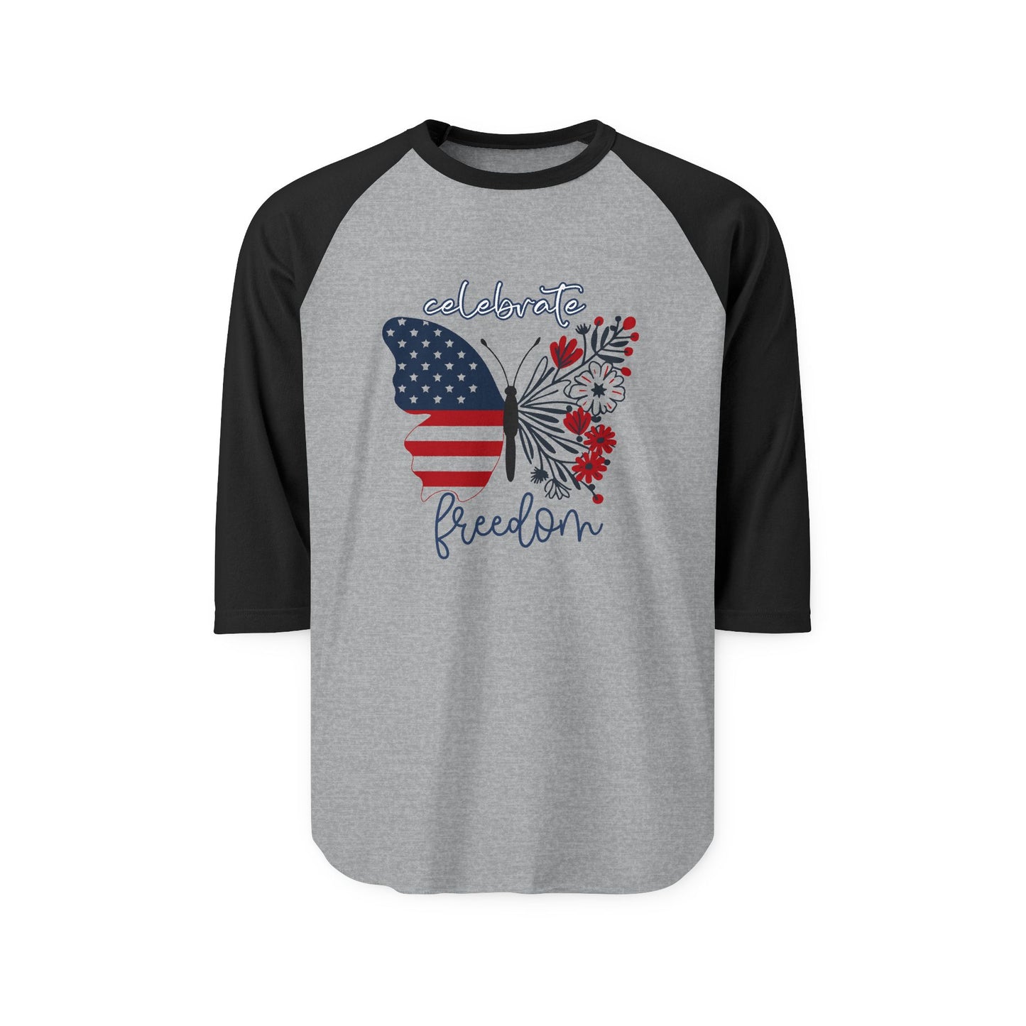 Celebrate Freedom Baseball Tee