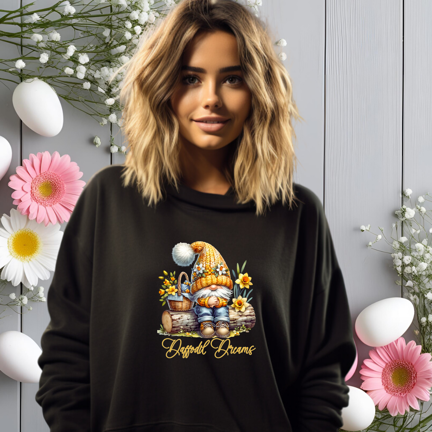 Daffodil Dreams Crewneck Sweatshirt