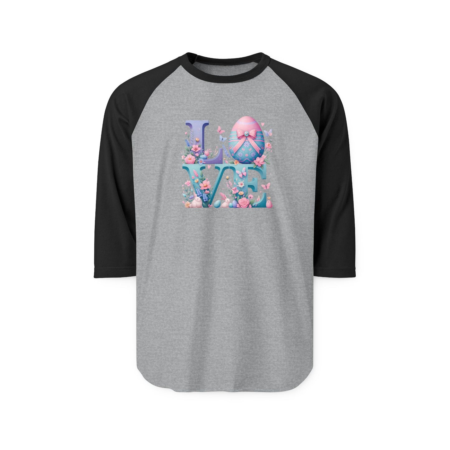 Easter Love Baseball Tee