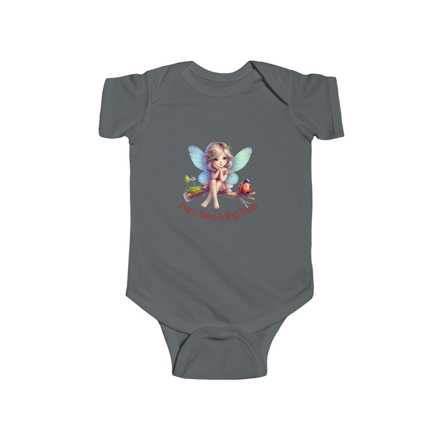 Fairy Tales & Bug Trails Infant Short Sleeve Onesie
