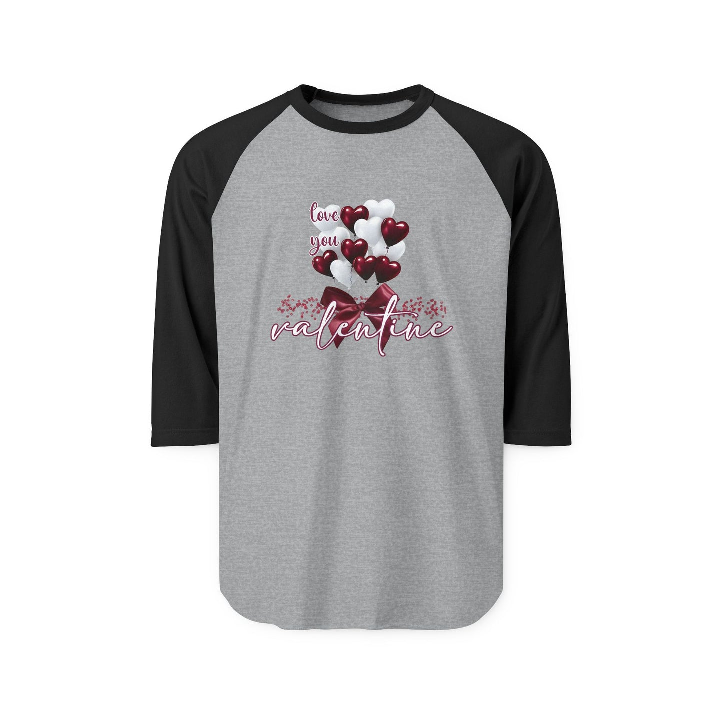 Love You Valentine Baseball Tee