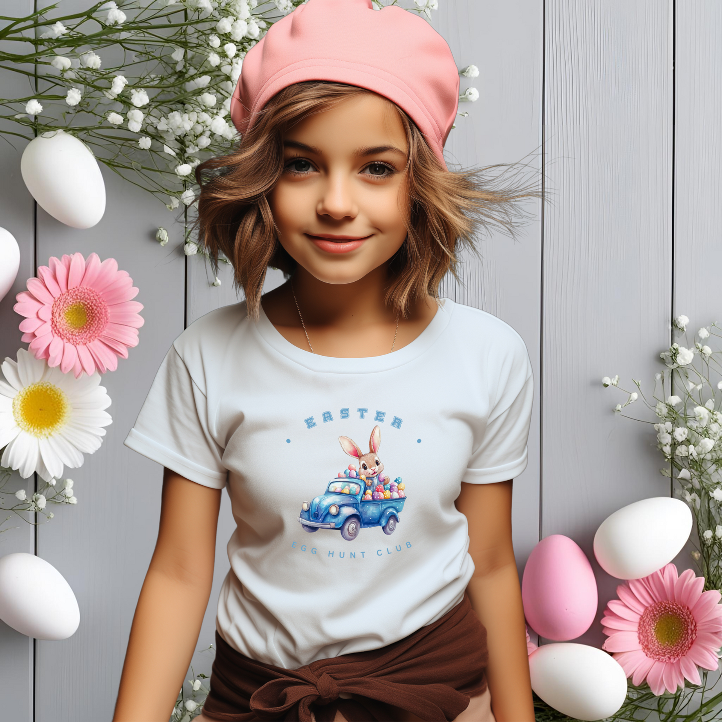 Easter Egg Hunt Club Kid's T-Shirt