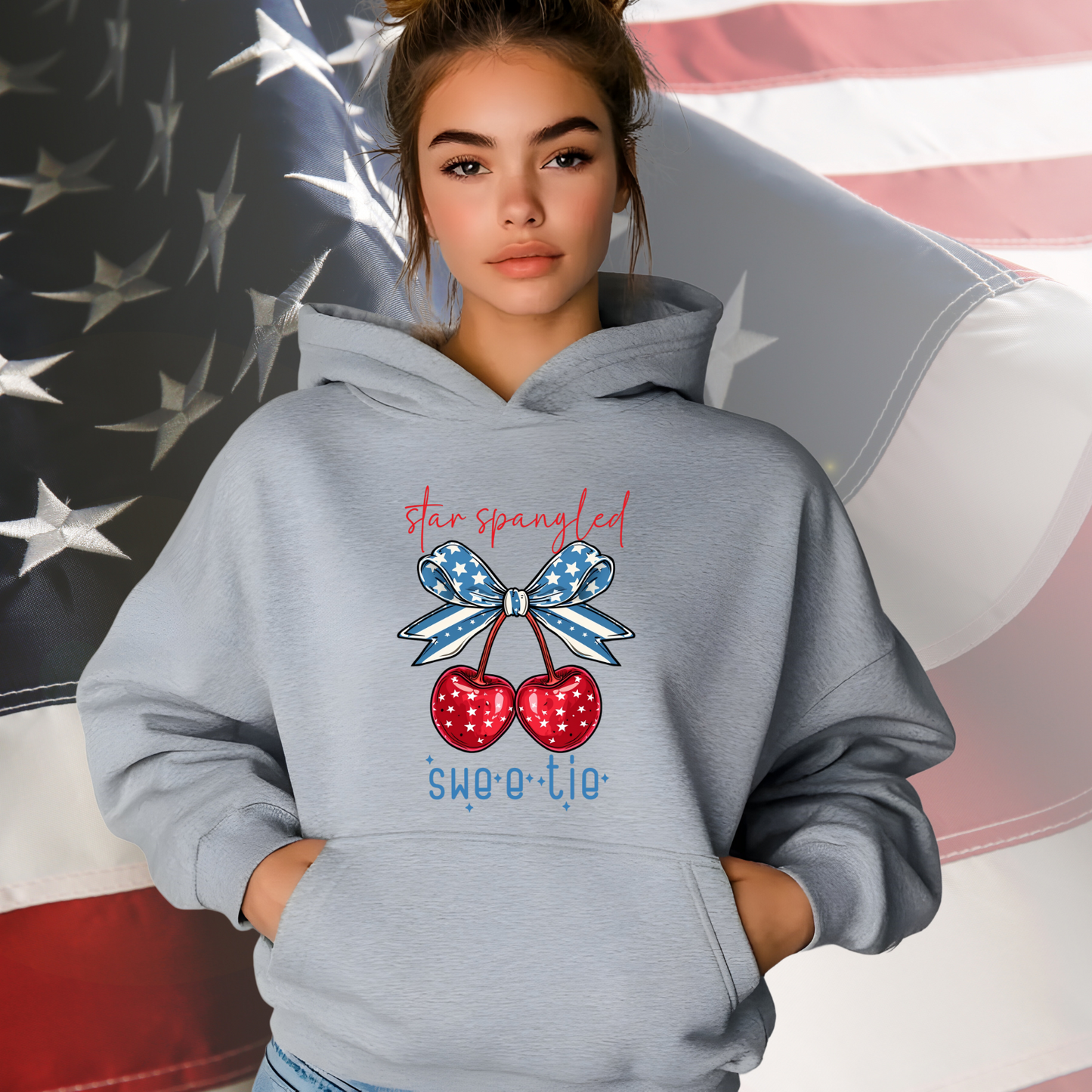 Star-Spangled Sweetie Pullover Hoodie
