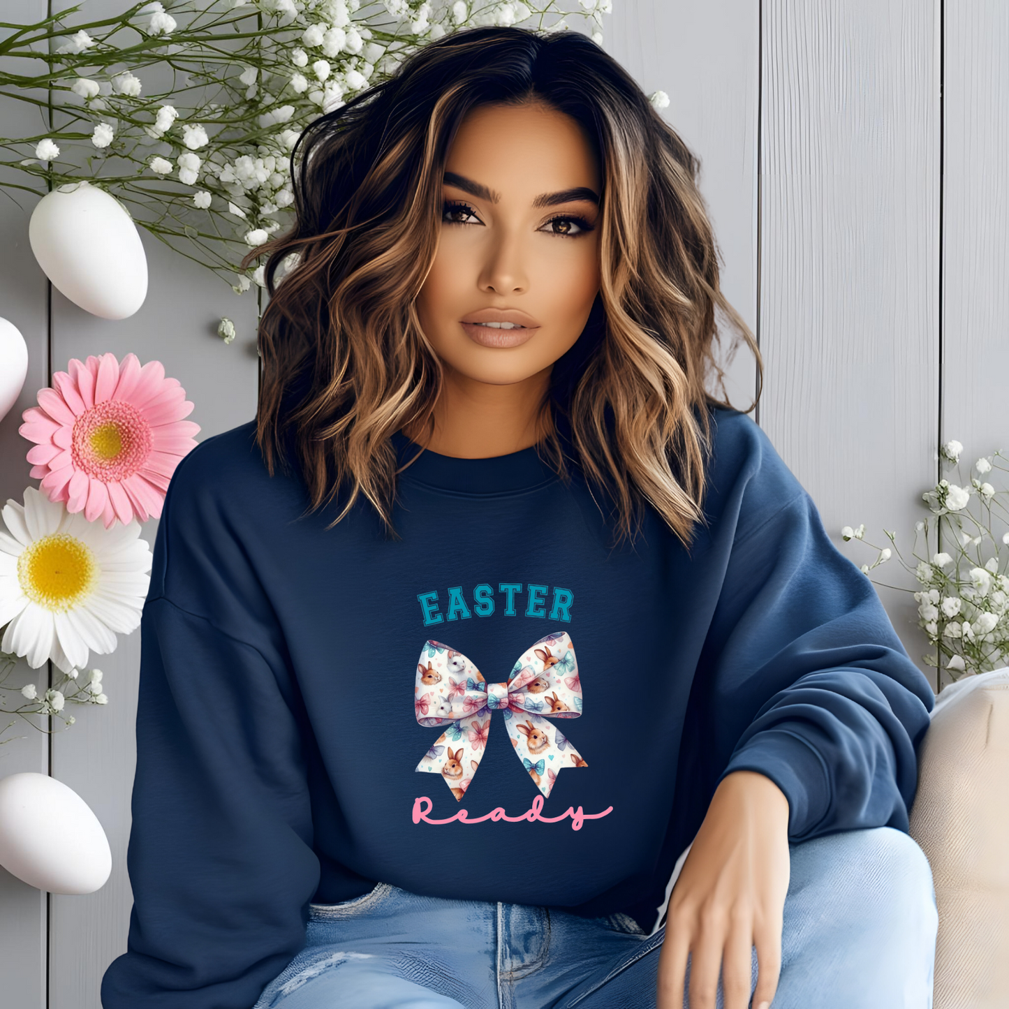 Easter Ready Crewneck Sweatshirt