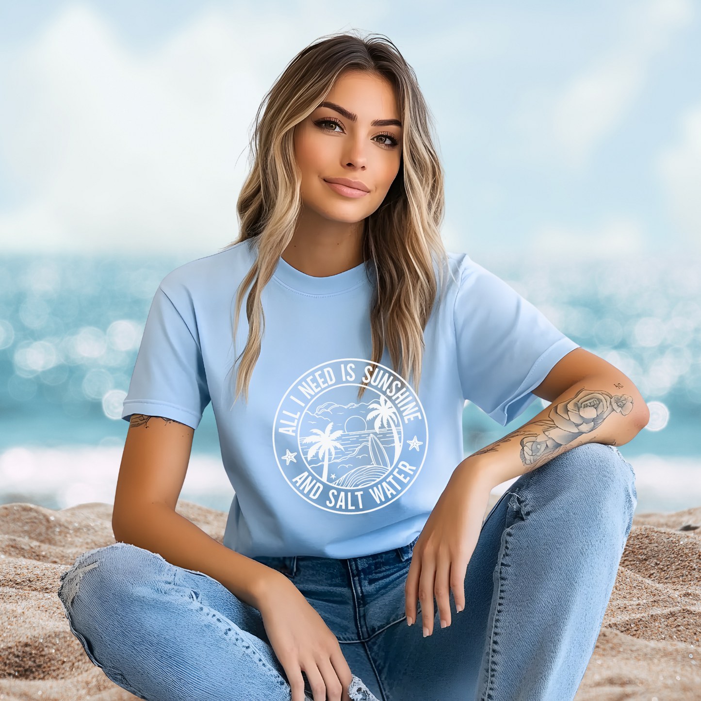 Sunshine And Salt Water T-Shirt