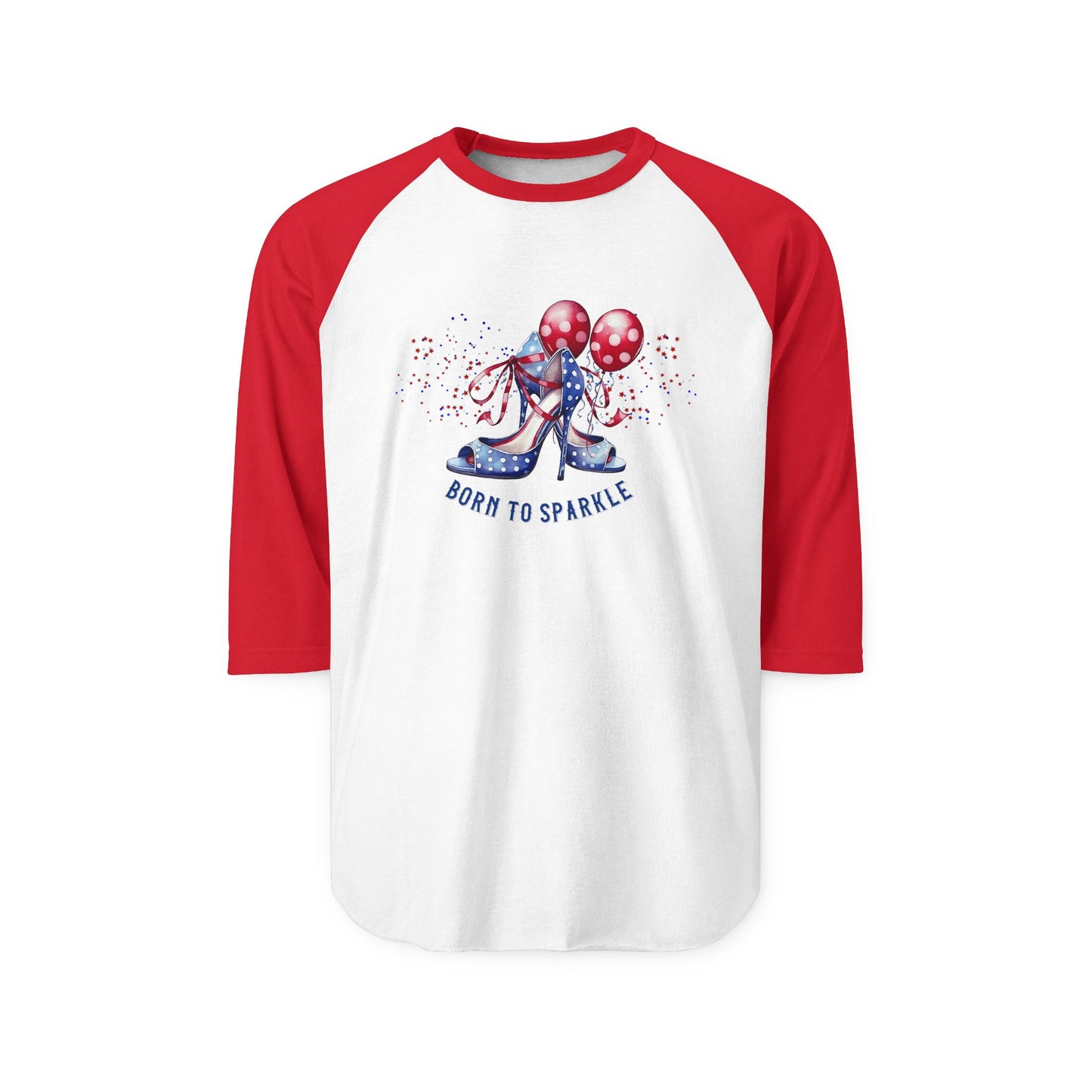 Born To Sparkle Baseball Tee