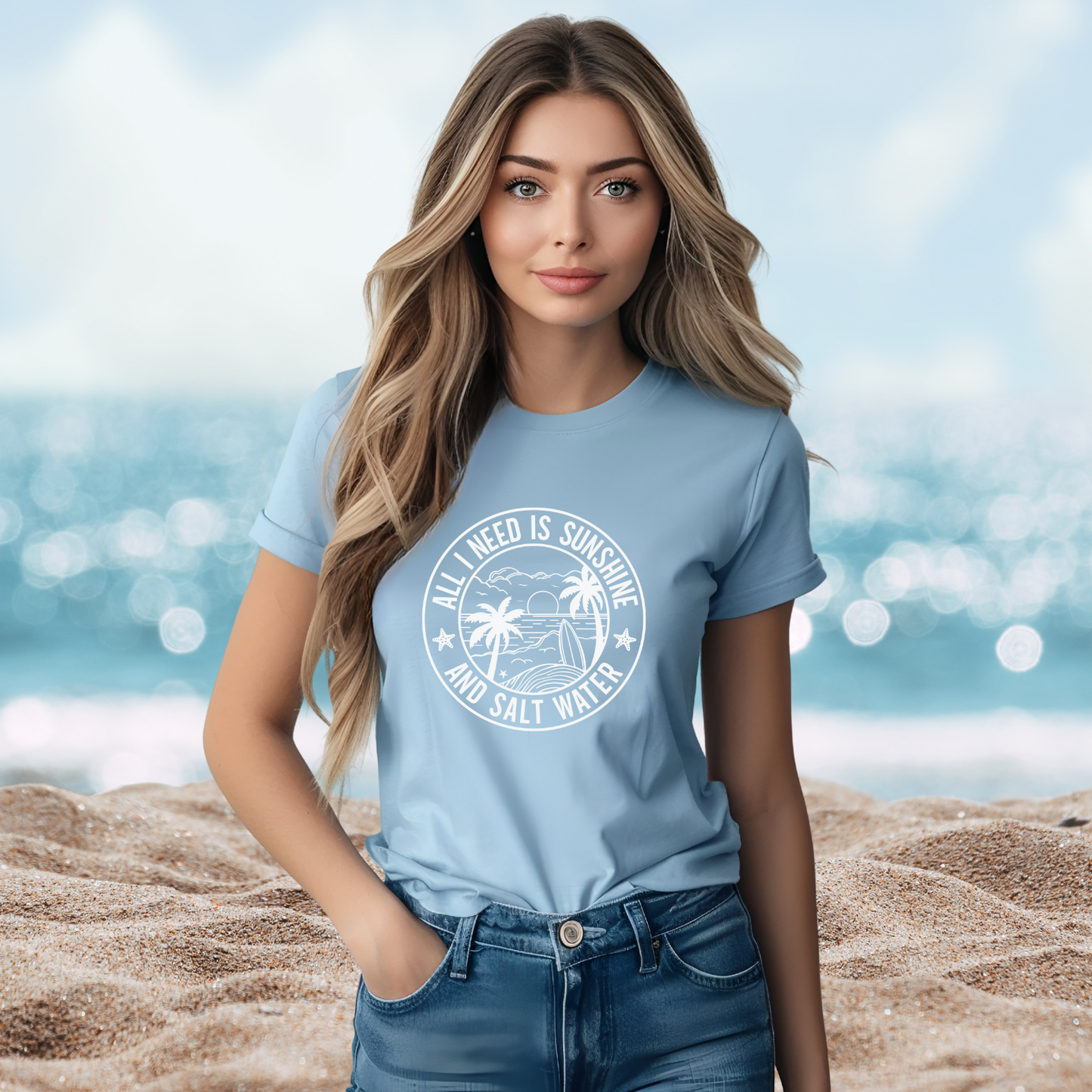 Sunshine And Salt Water T-Shirt