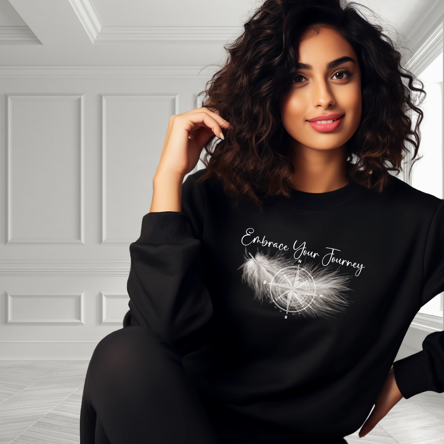 Embrace Your Journey Crewneck Sweatshirt