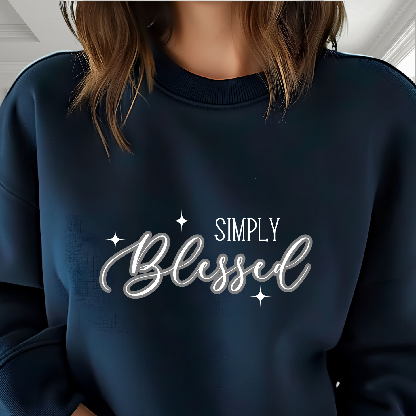 Simply Blessed Crewneck Sweatshirt