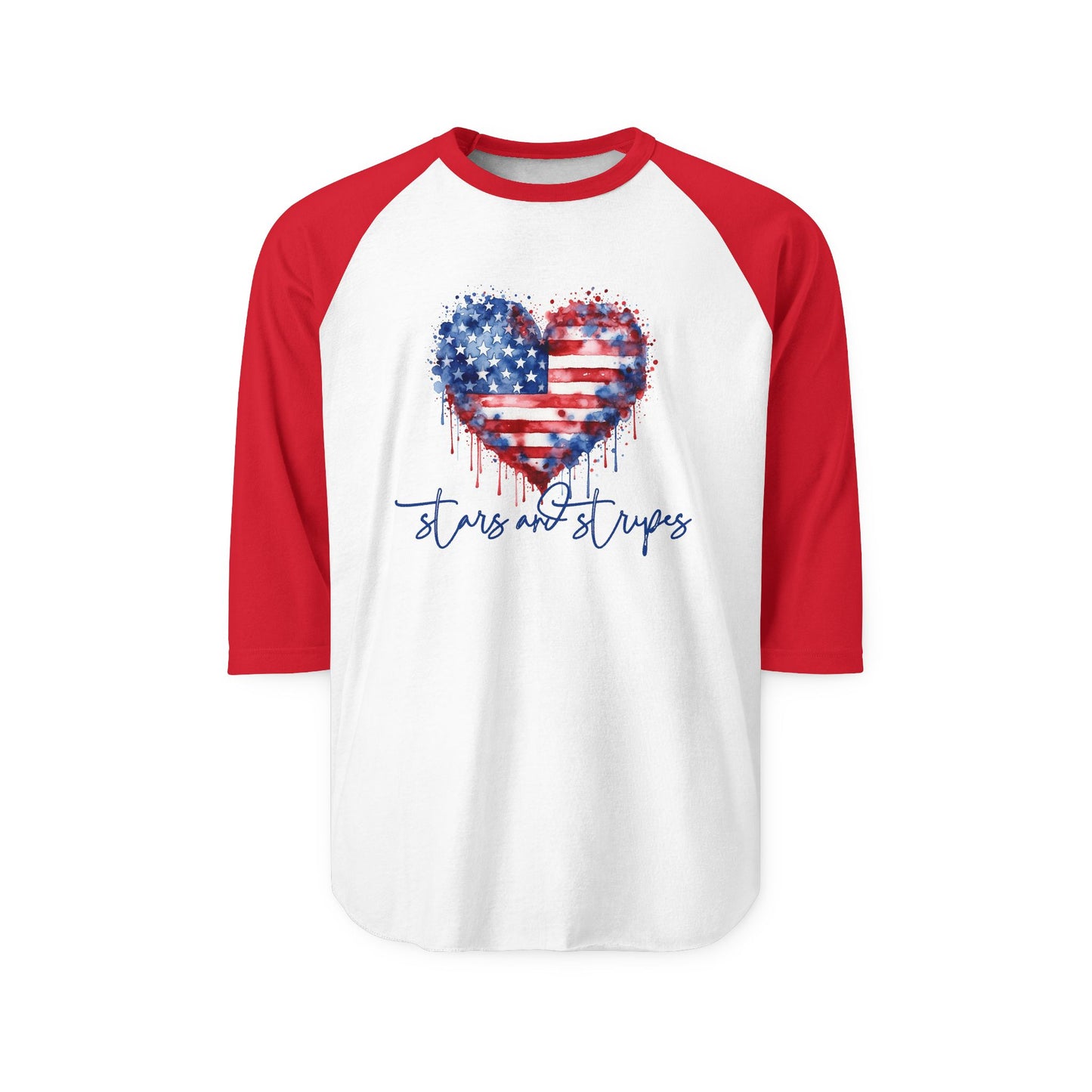 Stars and Stripes Baseball Tee