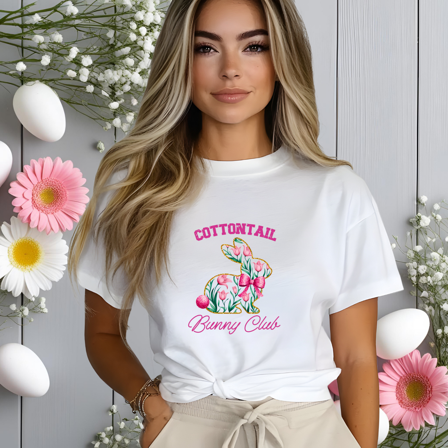 Cottontail Bunny Club T-Shirt