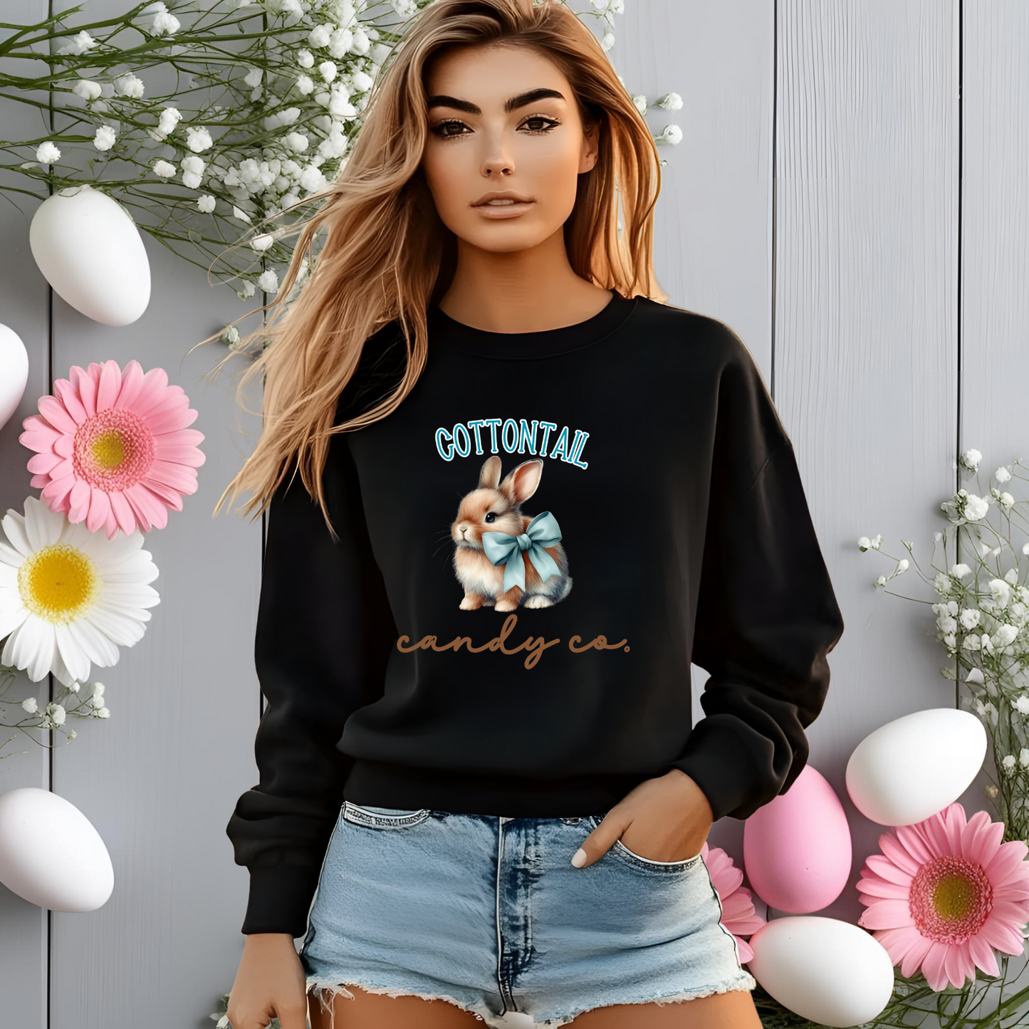 Cottontail Candy Co Crewneck Sweatshirt