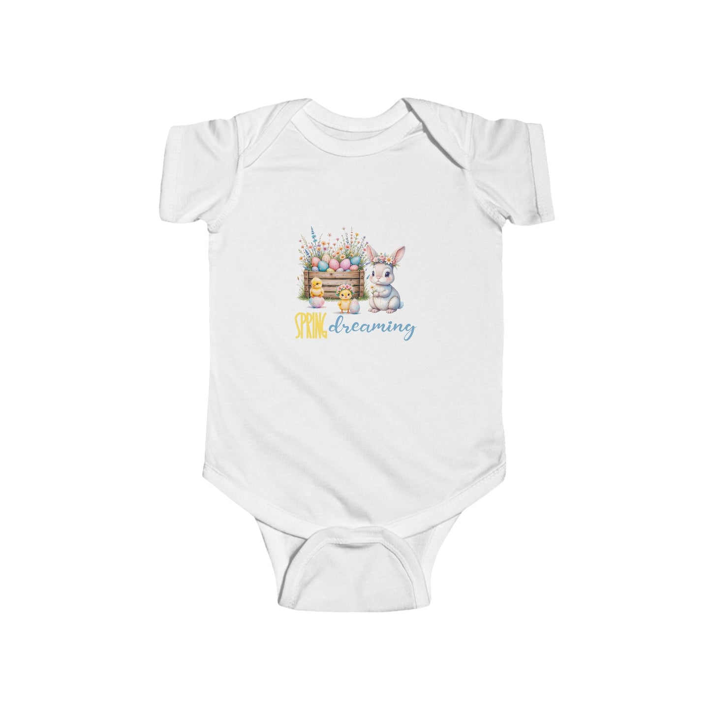 Spring Dreaming Infant Short Sleeve Onesie