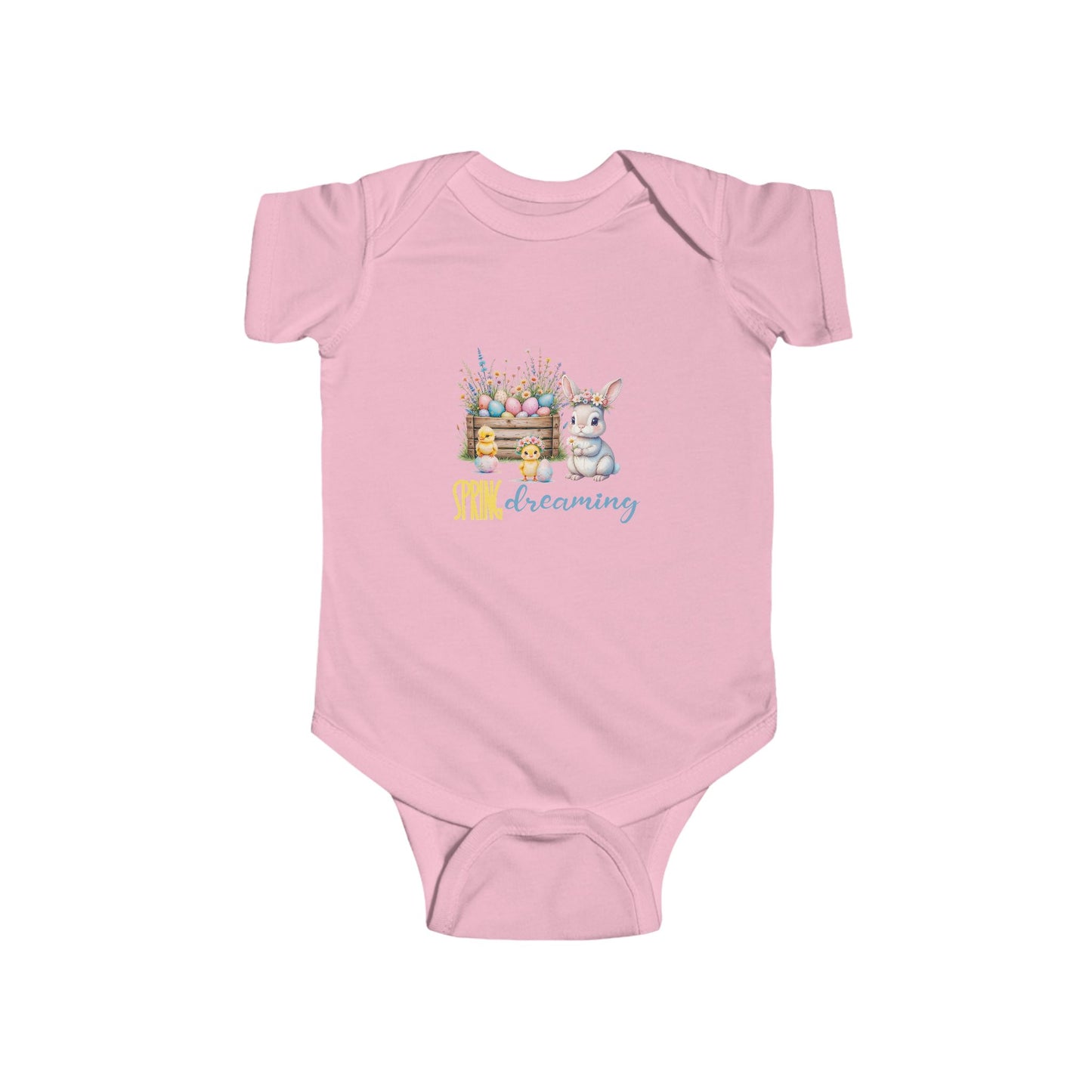 Spring Dreaming Infant Short Sleeve Onesie