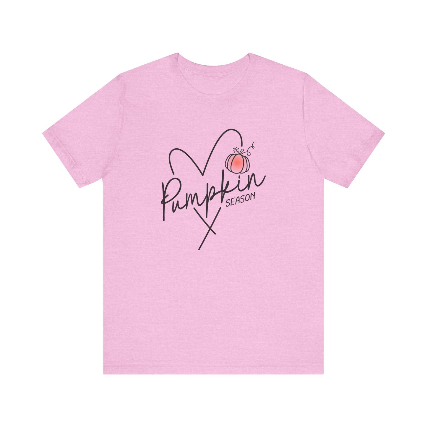 Pumpkin Season Heart T-Shirt
