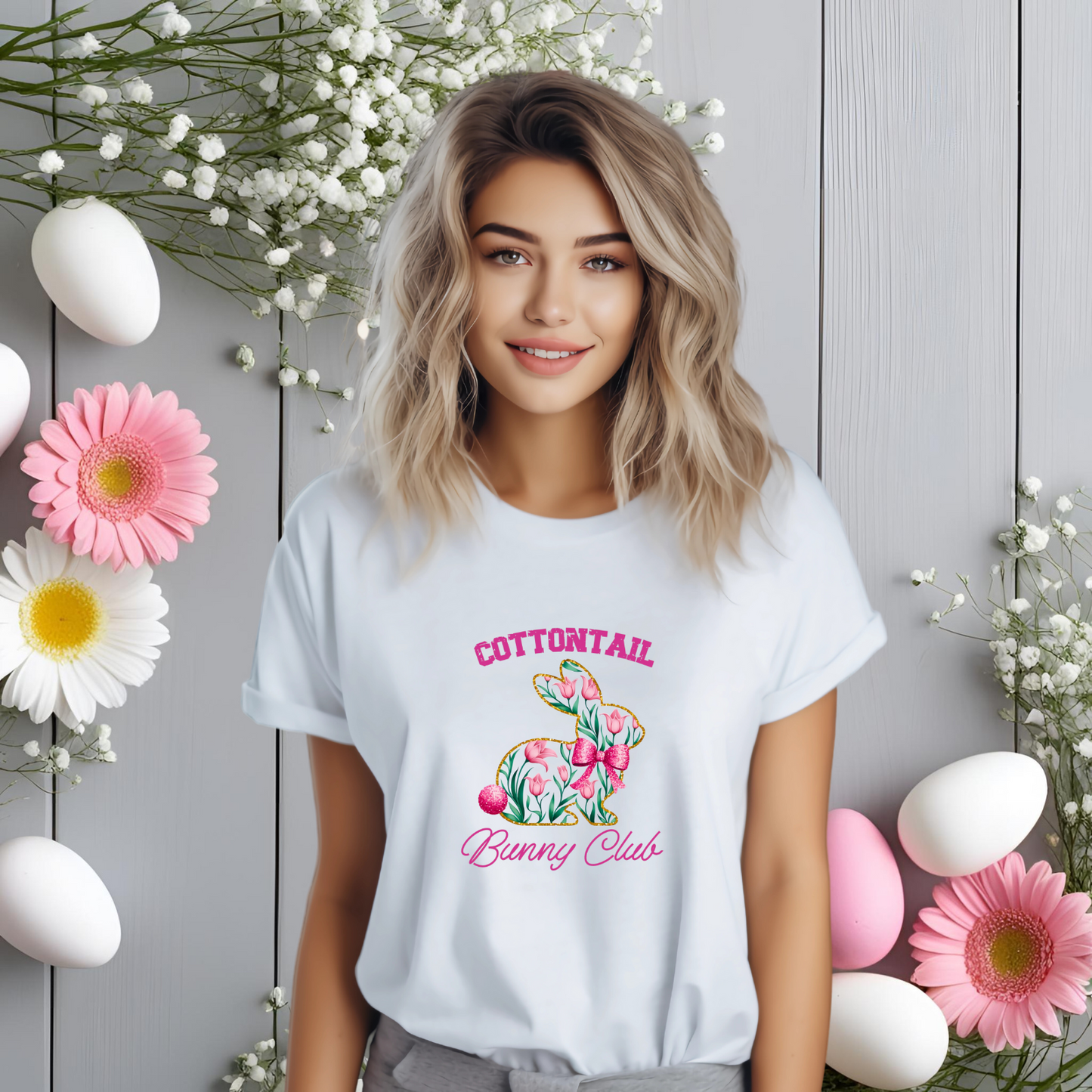 Cottontail Bunny Club T-Shirt