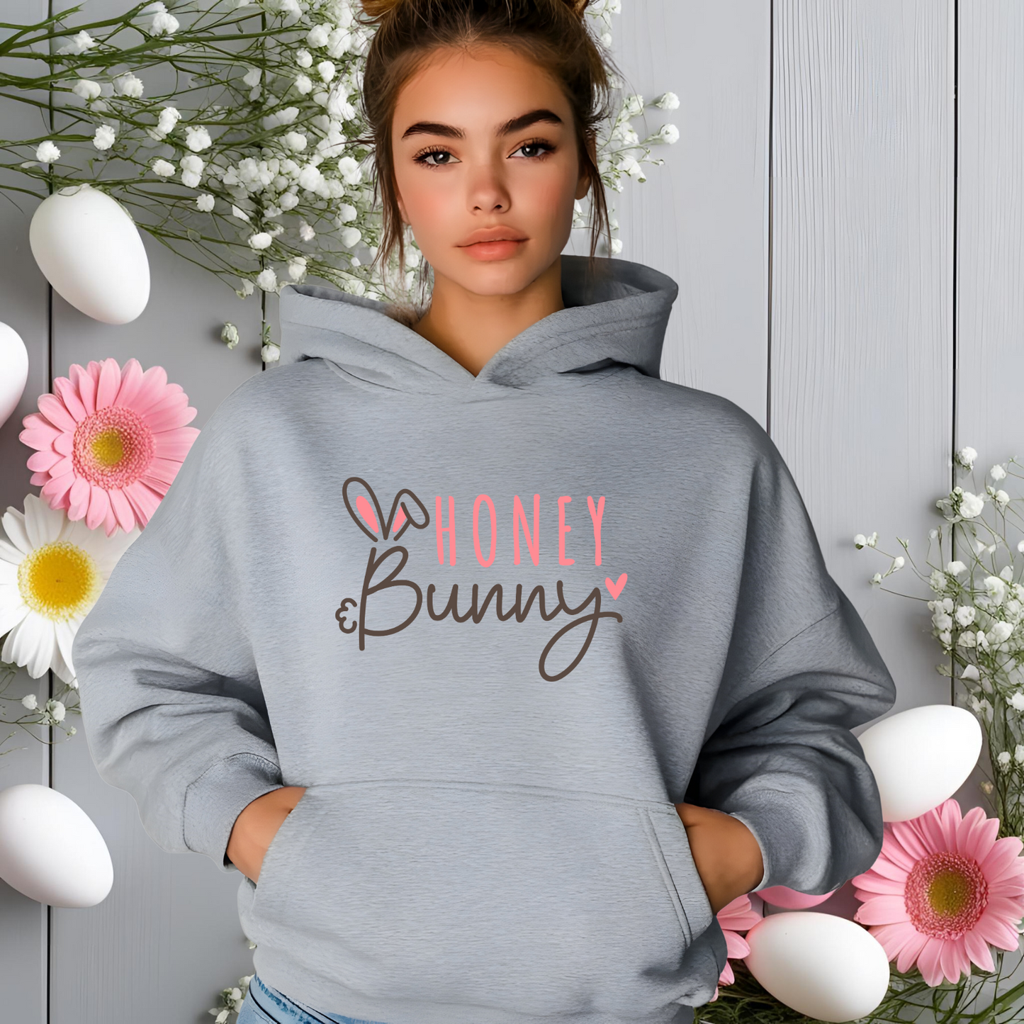 Honey Bunny Pullover Hoodie