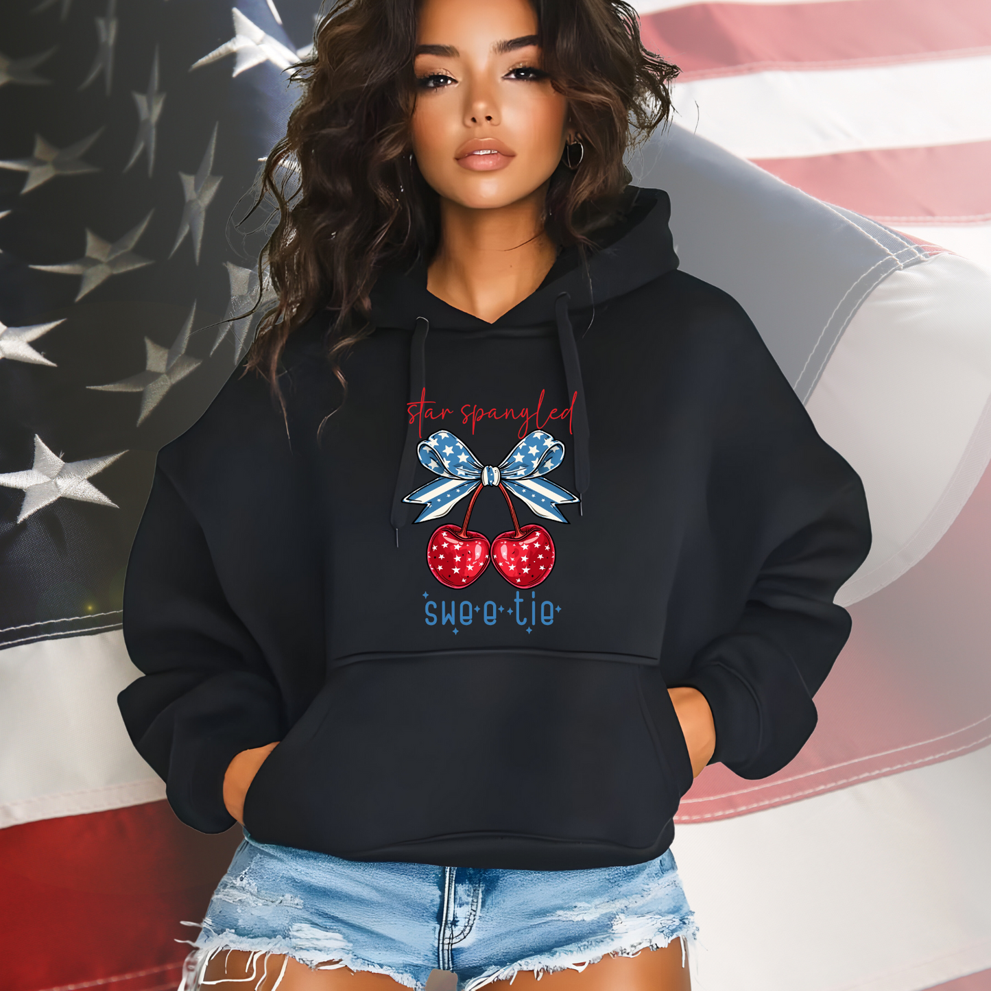 Star-Spangled Sweetie Pullover Hoodie