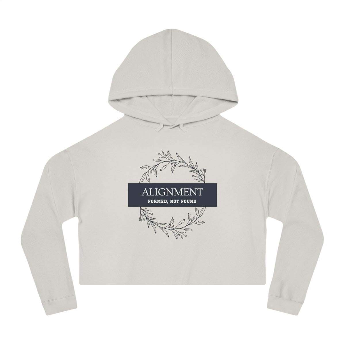 Alignment -Formed, Not Found Crop Hoodie