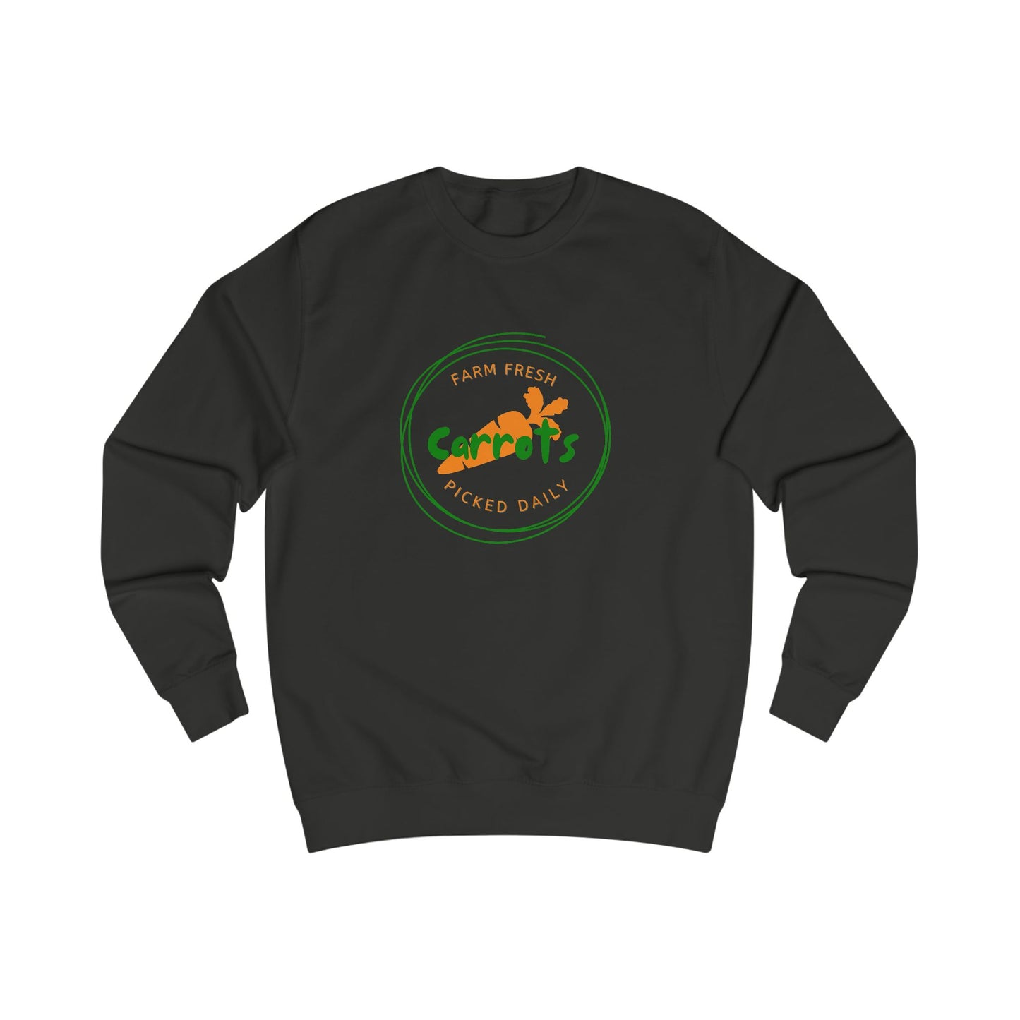 Farm Fresh Carrots Crewneck Sweatshirt