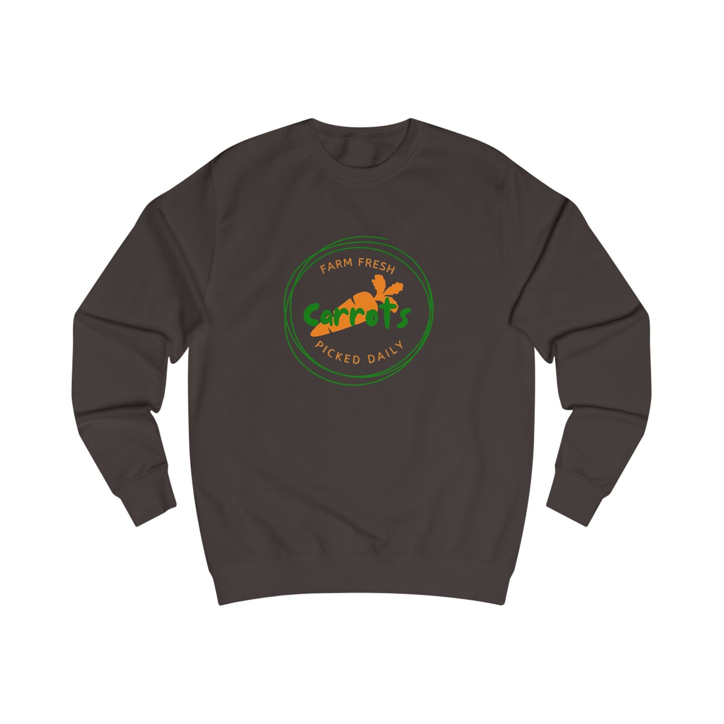 Farm Fresh Carrots Crewneck Sweatshirt
