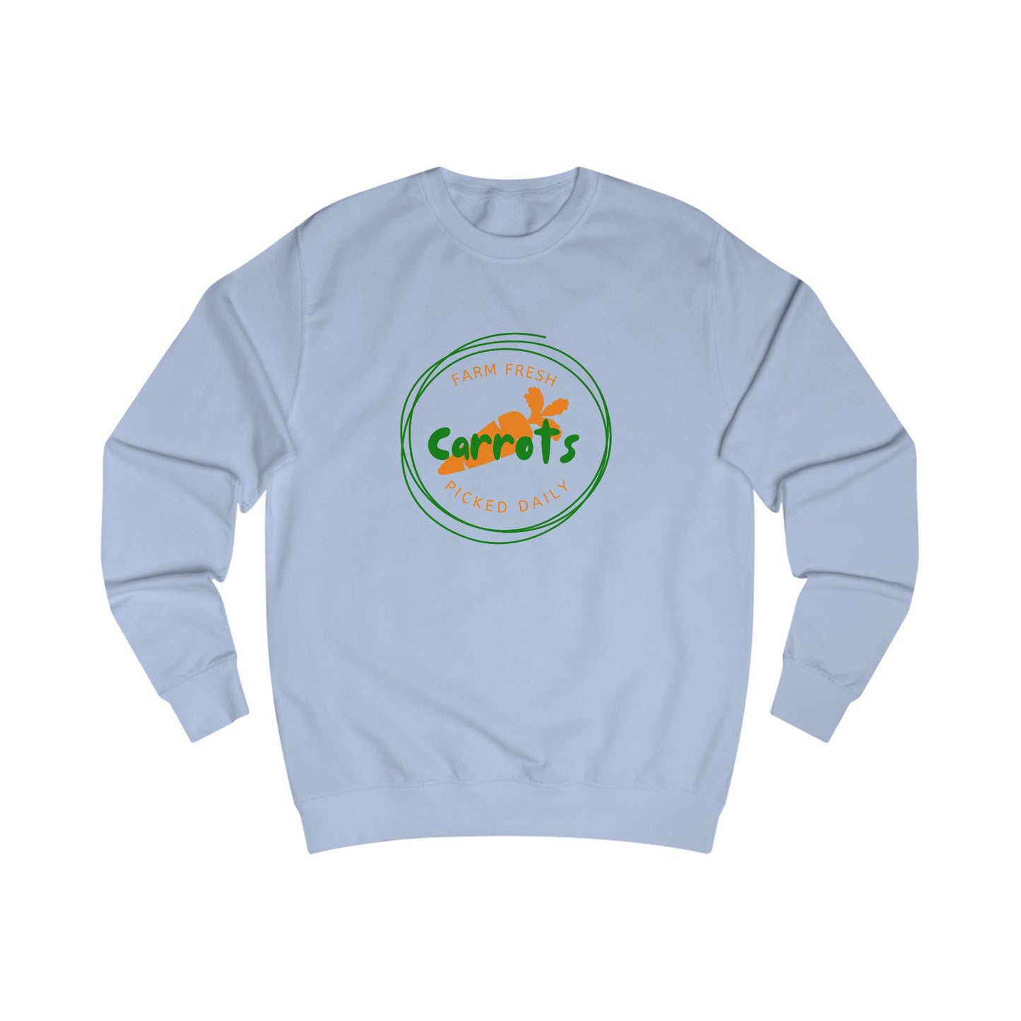 Farm Fresh Carrots Crewneck Sweatshirt