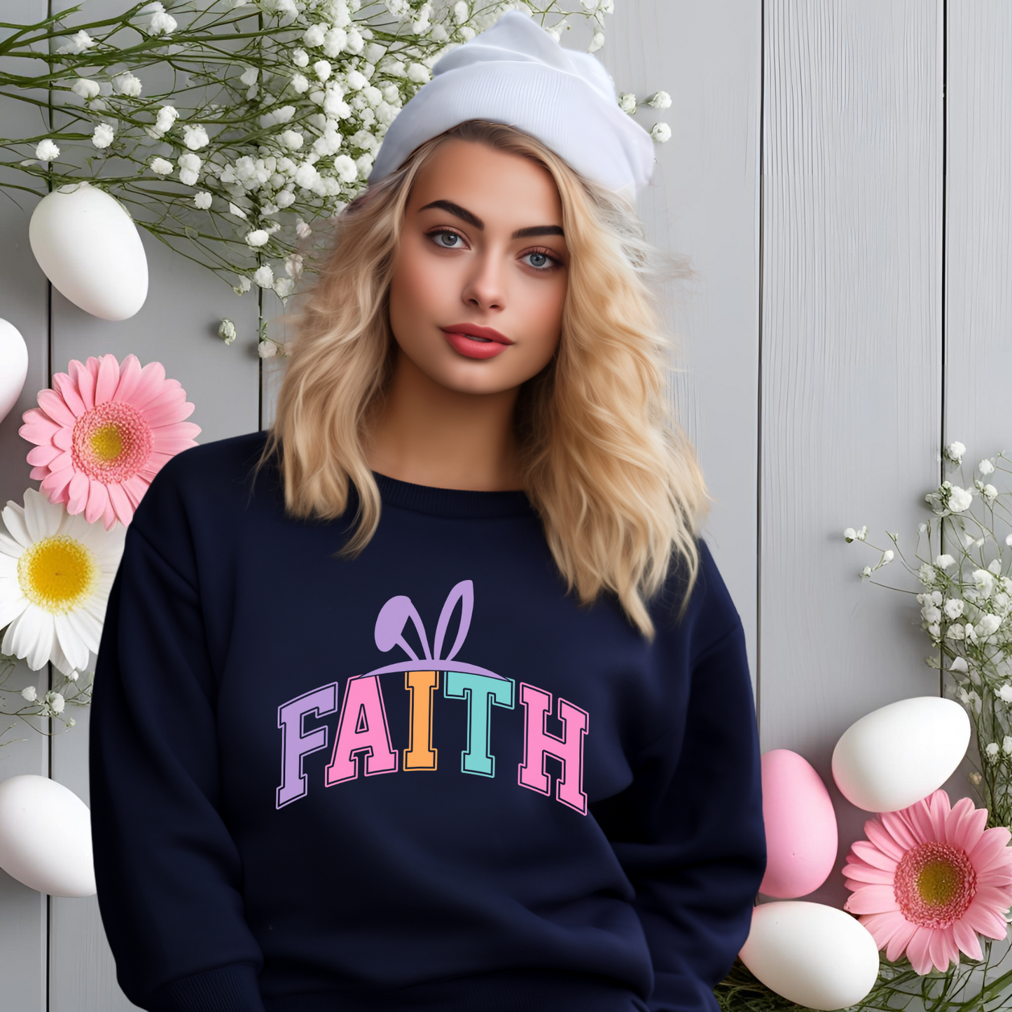 Easter Faith Crewneck Sweatshirt