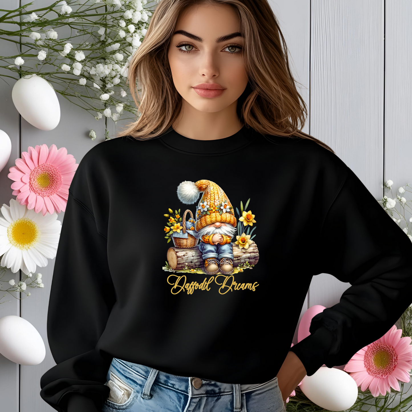 Daffodil Dreams Crewneck Sweatshirt