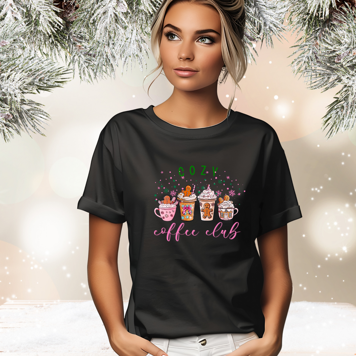 Cozy Coffee Club T-Shirt